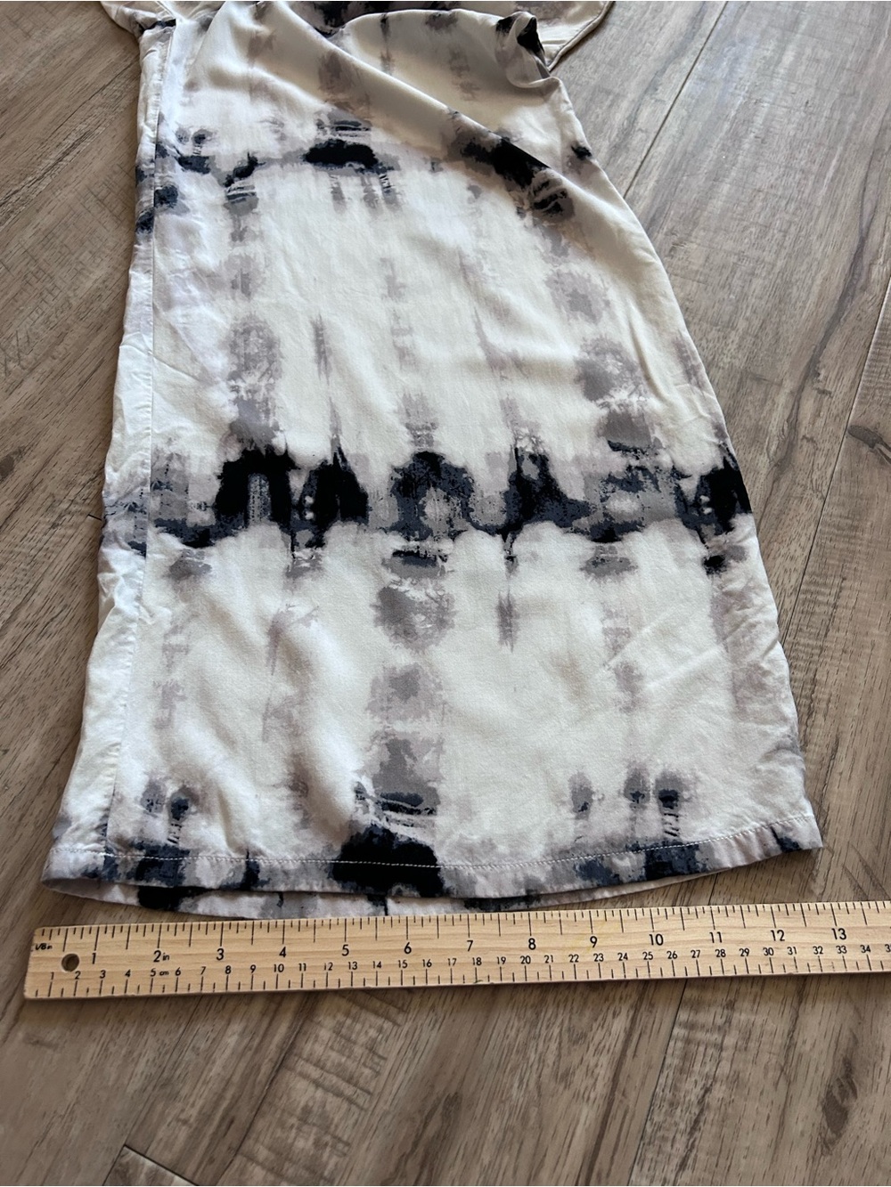 Festival Wide Leg crops Tie-Dye Lounge Pants Black grey White boho summer beachy - Picture 7 of 11